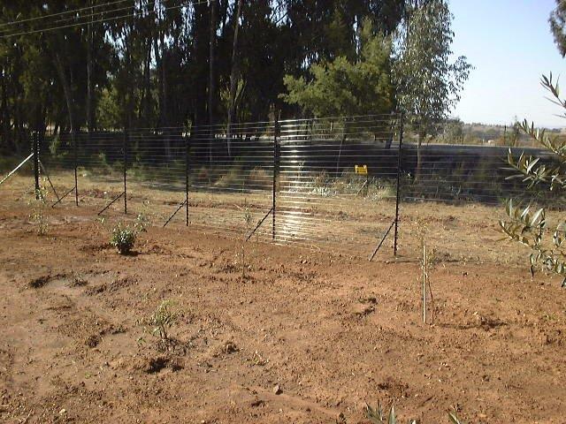 Free Standing Electric Fencing, Industrial Park Electric Fencing